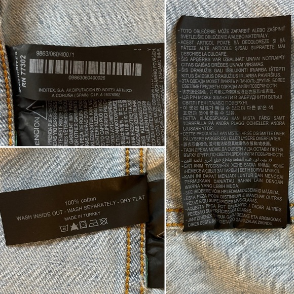 ZARA Good American Collection Edition 2022 Denim Shirt - Picture 9 of 10